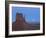 Full Moon Rising Behind Sandstone Bluffs, Arizona/Utah Border, Monument Valley Tribal Park, Navajo-Scott T. Smith-Framed Photographic Print