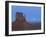 Full Moon Rising Behind Sandstone Bluffs, Arizona/Utah Border, Monument Valley Tribal Park, Navajo-Scott T. Smith-Framed Photographic Print