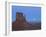 Full Moon Rising Behind Sandstone Bluffs, Arizona/Utah Border, Monument Valley Tribal Park, Navajo-Scott T. Smith-Framed Photographic Print