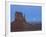 Full Moon Rising Behind Sandstone Bluffs, Arizona/Utah Border, Monument Valley Tribal Park, Navajo-Scott T. Smith-Framed Photographic Print