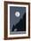 Full Moon Rising Over a Coastal Cliff-David Nunuk-Framed Photographic Print
