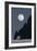 Full Moon Rising Over a Coastal Cliff-David Nunuk-Framed Photographic Print