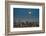 Full moon rising over Brisbane city, Queensland, Australia-Mark A Johnson-Framed Photographic Print