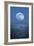 Full Moon Rising Over the Sea-Detlev Van Ravenswaay-Framed Photographic Print