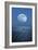 Full Moon Rising Over the Sea-Detlev Van Ravenswaay-Framed Photographic Print