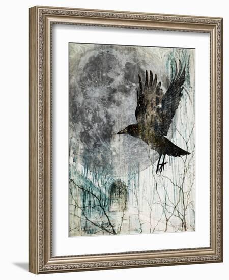 Full Moon Rising-GI ArtLab-Framed Giclee Print