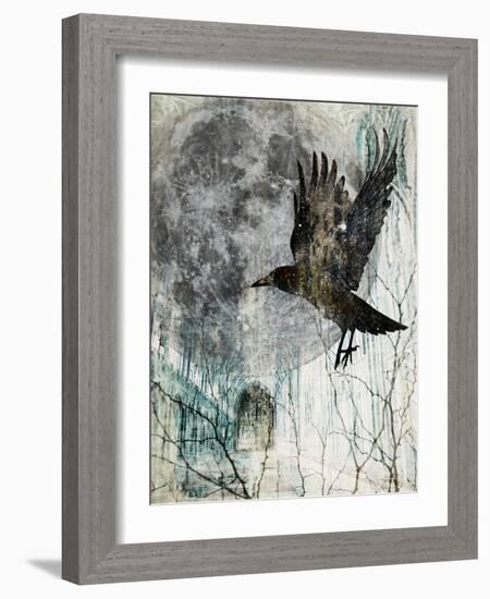 Full Moon Rising-GI ArtLab-Framed Giclee Print