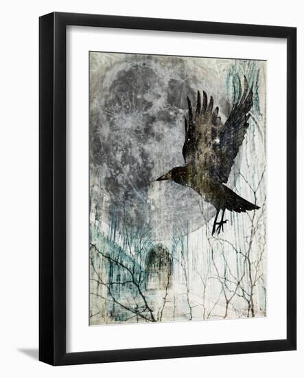 Full Moon Rising-GI ArtLab-Framed Giclee Print
