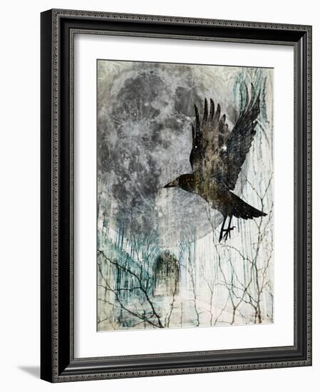 Full Moon Rising-GI ArtLab-Framed Giclee Print