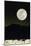 Full Moon Seen From Earth Over Mountains-David Nunuk-Mounted Photographic Print