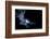 Full Moon Shining through Dramatic Clouds-logoboom-Framed Photographic Print