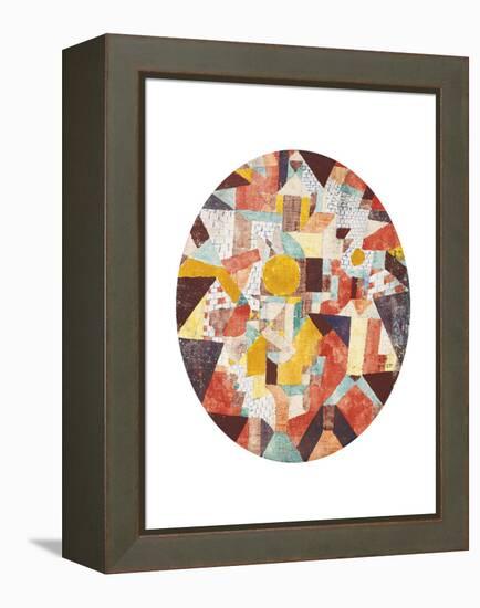 Full Moon Within Walls-Paul Klee-Framed Premier Image Canvas