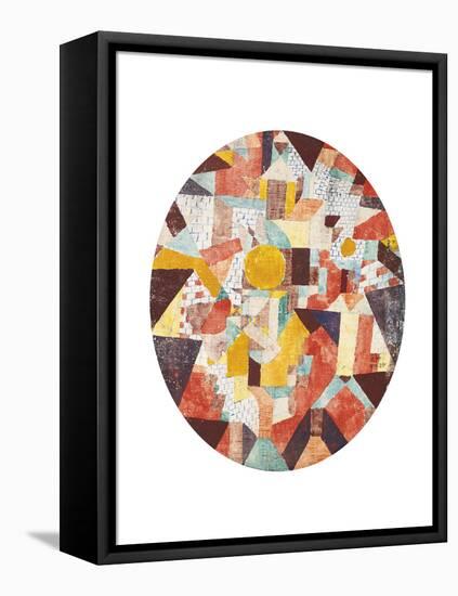 Full Moon Within Walls-Paul Klee-Framed Premier Image Canvas