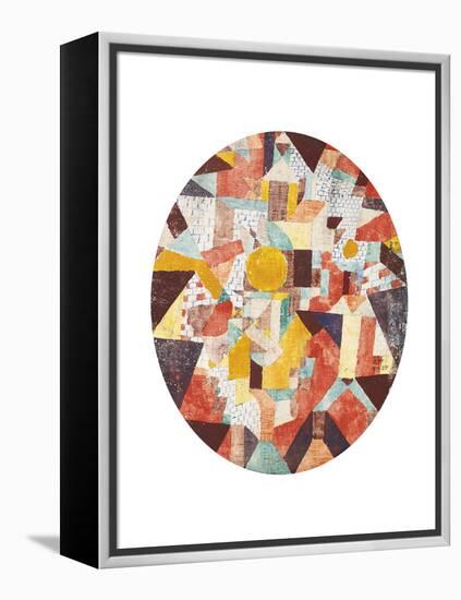 Full Moon Within Walls-Paul Klee-Framed Premier Image Canvas