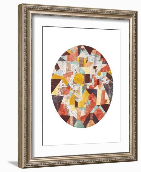 Full Moon Within Walls-Paul Klee-Framed Giclee Print