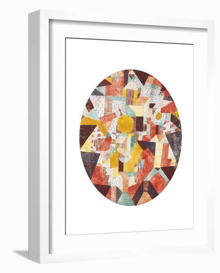 Full Moon Within Walls-Paul Klee-Framed Giclee Print