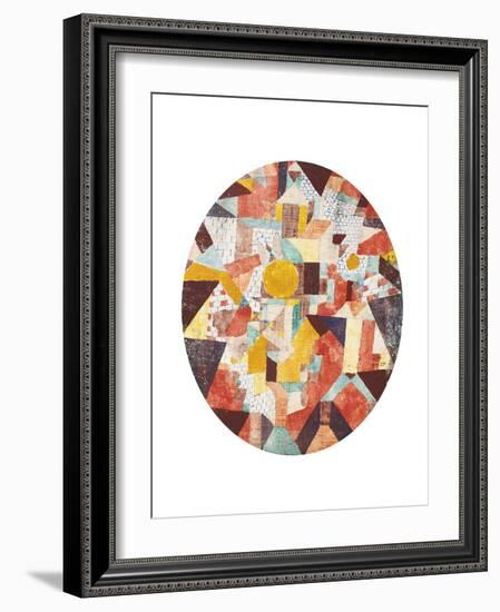 Full Moon Within Walls-Paul Klee-Framed Giclee Print