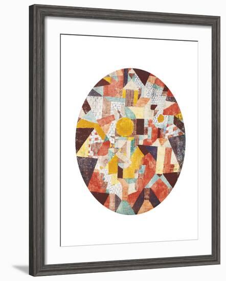 Full Moon Within Walls-Paul Klee-Framed Giclee Print