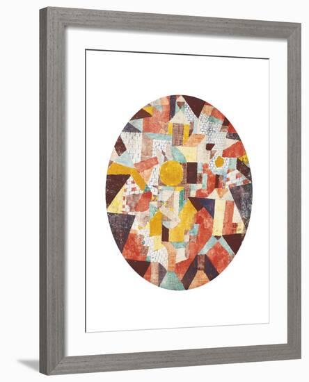 Full Moon Within Walls-Paul Klee-Framed Giclee Print