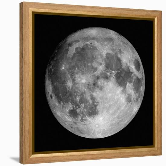 Full Moon-Stocktrek Images-Framed Premier Image Canvas