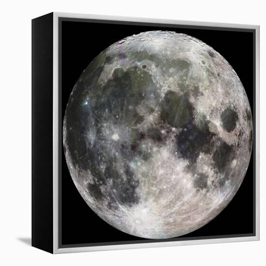 Full Moon-Stocktrek Images-Framed Premier Image Canvas