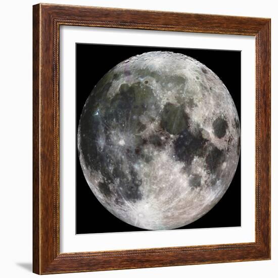 Full Moon-Stocktrek Images-Framed Photographic Print