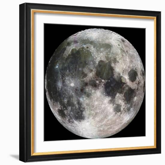 Full Moon-Stocktrek Images-Framed Photographic Print