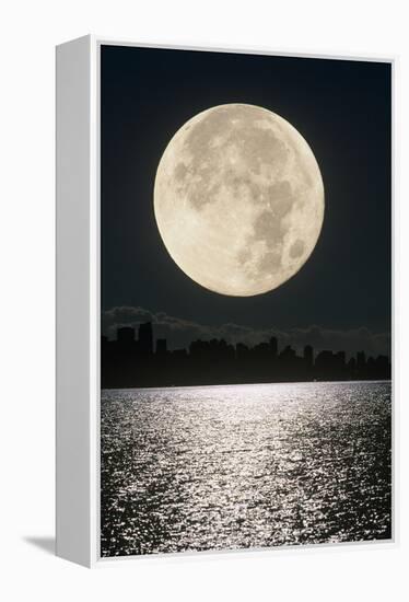 Full Moon-David Nunuk-Framed Premier Image Canvas