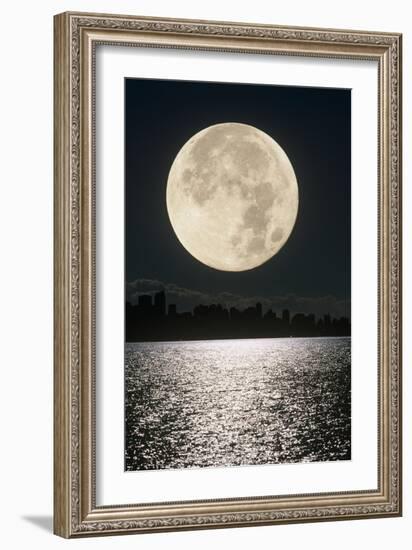 Full Moon-David Nunuk-Framed Photographic Print