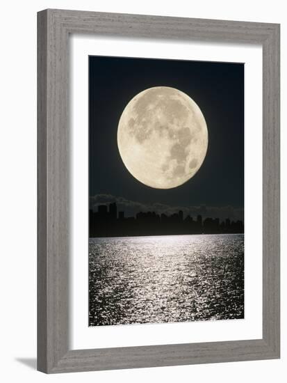 Full Moon-David Nunuk-Framed Photographic Print