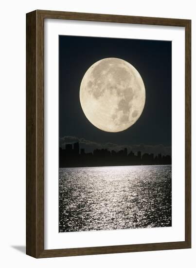 Full Moon-David Nunuk-Framed Photographic Print