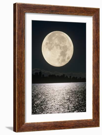 Full Moon-David Nunuk-Framed Photographic Print