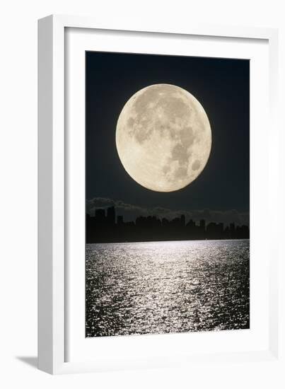 Full Moon-David Nunuk-Framed Photographic Print