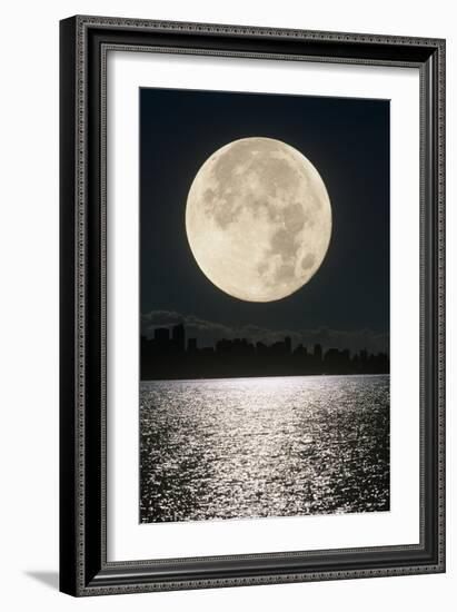 Full Moon-David Nunuk-Framed Photographic Print