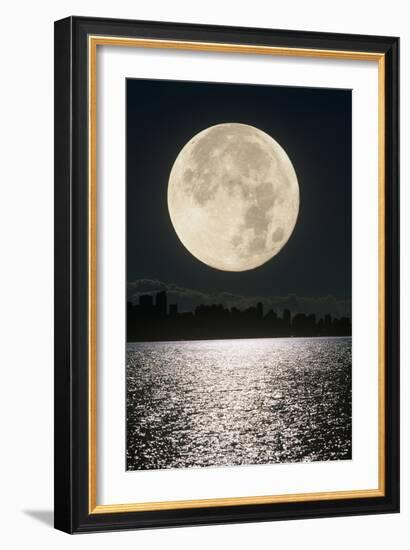 Full Moon-David Nunuk-Framed Photographic Print