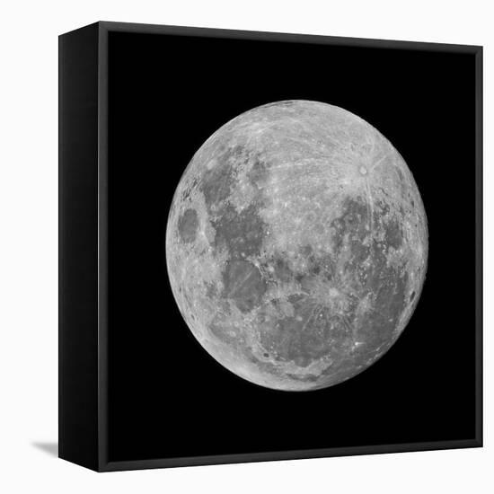 Full Moon-null-Framed Stretched Canvas