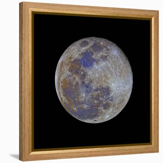 Full Moon-null-Framed Stretched Canvas