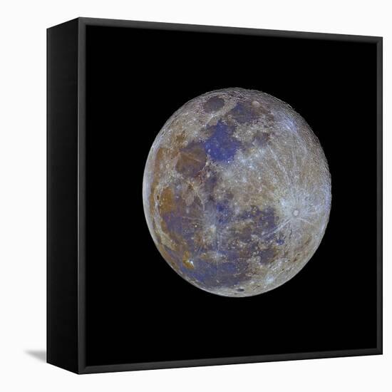 Full Moon-null-Framed Stretched Canvas