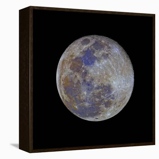 Full Moon-null-Framed Stretched Canvas