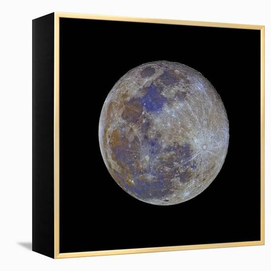 Full Moon-null-Framed Stretched Canvas