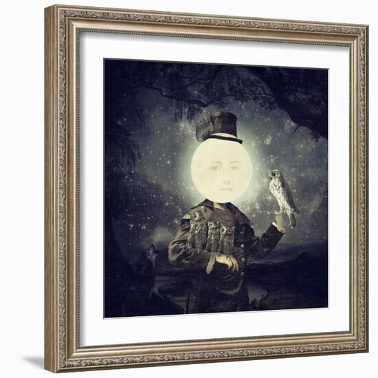 Full Moon-Paula Belle Flores-Framed Art Print