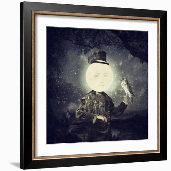 Full Moon-Paula Belle Flores-Framed Art Print