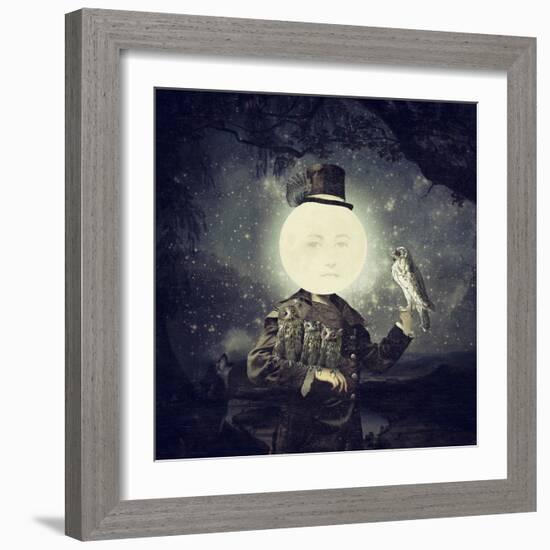 Full Moon-Paula Belle Flores-Framed Art Print