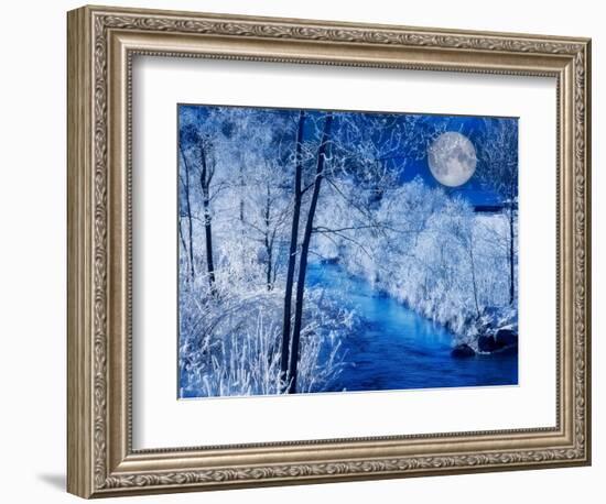 Full moon-Marco Carmassi-Framed Photographic Print