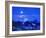 Full Moonrise over the Cloudcroft Peaks in Glacier National Park, Montana, USA-Chuck Haney-Framed Photographic Print