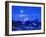 Full Moonrise over the Cloudcroft Peaks in Glacier National Park, Montana, USA-Chuck Haney-Framed Photographic Print