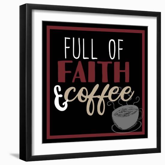 Full Of Coffee 1-Kimberly Allen-Framed Art Print