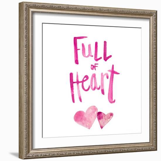 Full of Heart-Susan Bryant-Framed Art Print