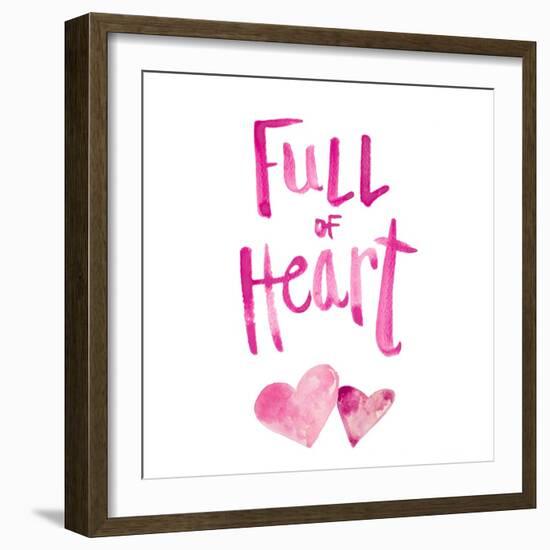 Full of Heart-Susan Bryant-Framed Art Print