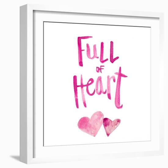 Full of Heart-Susan Bryant-Framed Art Print